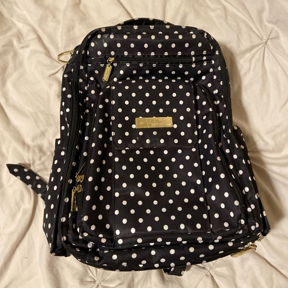 JuJuBe Polk-A-Dot diaper backpack - Picture 1 of 4
